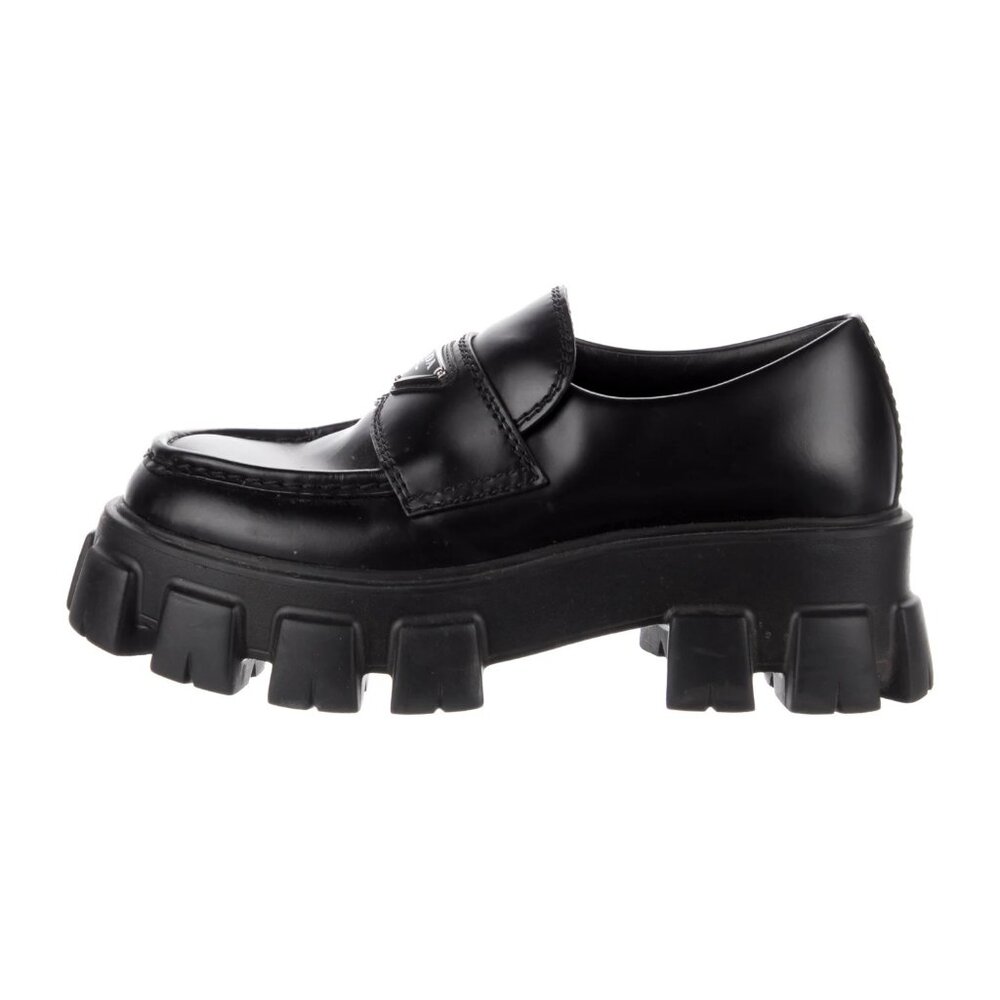 Prada Leather Oxfords Women's Size: 7 - Picture 4 of 7